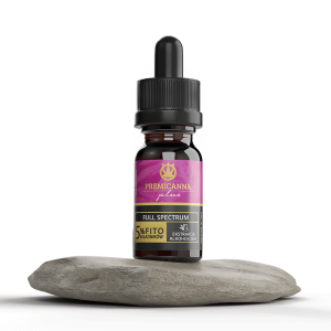 Premicanna PLUS Zertifiziertes CBD-Öl 10% CBD-Hanföl, angereichert mit CBG