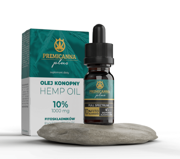 Premicanna PLUS Zertifiziertes CBD-Öl 10% CBD-Hanföl, angereichert mit CBG. – Bild 2
