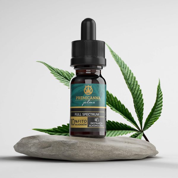 Premicanna PLUS Zertifiziertes CBD-Öl 10% CBD-Hanföl, angereichert mit CBG. – Bild 3