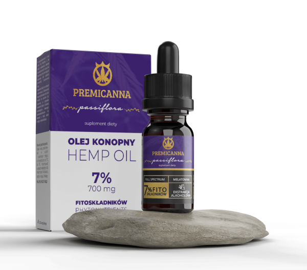 Zertifiziertes CBD 7% Öl mit Passiflora, Melisse und Melatonin für den Schlaf – Bild 2