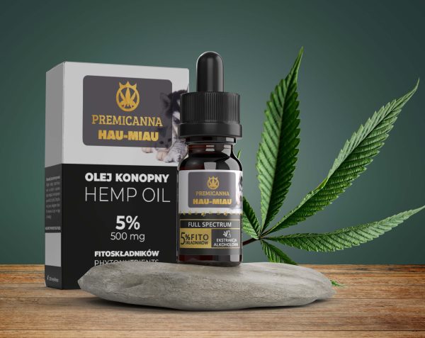 Zertifiziertes CBD-Öl für Tiere Hau-Miau mit Lachs | 500 mg – Bild 3